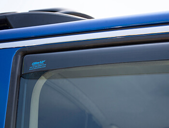 Draft deflector set for front side windows, for Fabia III