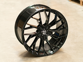 Wolfrace '71 Voodoo Gloss Black 18" 5x120 Alloy Wheels