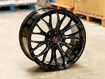 Wolfrace Wolfsburg Super-T 18" Gloss Black 5x160 Alloy Wheels