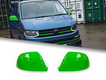 VW Transporter T5 Mirror Covers 2010 ABS Chrome, Transporter T5 Side  Styling Accessories