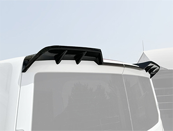 PU Rear Twin Door Spoiler Extreme - Bare - Transit Custom 2024-