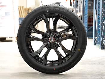 Wolfrace Assassin GT2 18\" Gloss Black 5x108 Alloy Wheels & Tyres