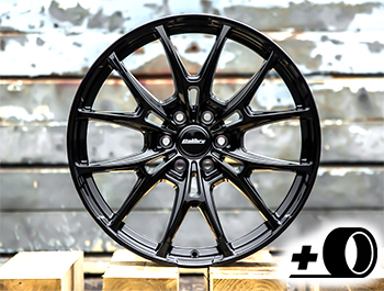 Calibre Katana 20" Gloss Black 6x120 Alloy Wheels & Tyres