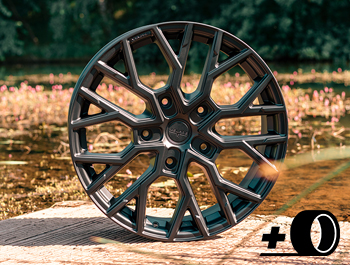 Velare VLR-T 20" Onyx Black 5x160 Alloy Wheels & Tyres