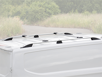 Aluminium Roof Rails + 4 Crossbars - Silver - SWB - Custom 2024