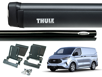 Vamoose Rail and Thule 4200 Awning - Black - Custom Mk2 2024>