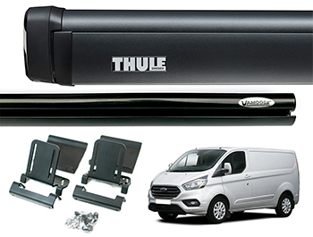 Vamoose Rail and Thule 4200 Awning - Black - Custom Mk1 12-23