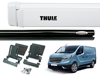 Vamoose Rail and Thule 4200 Awning White - Vivaro Trafic 2014>