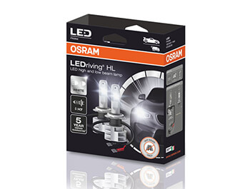 OSRAM LEDriving HL LED H7 Bulb (67210CW) Installation in a VW Passat 