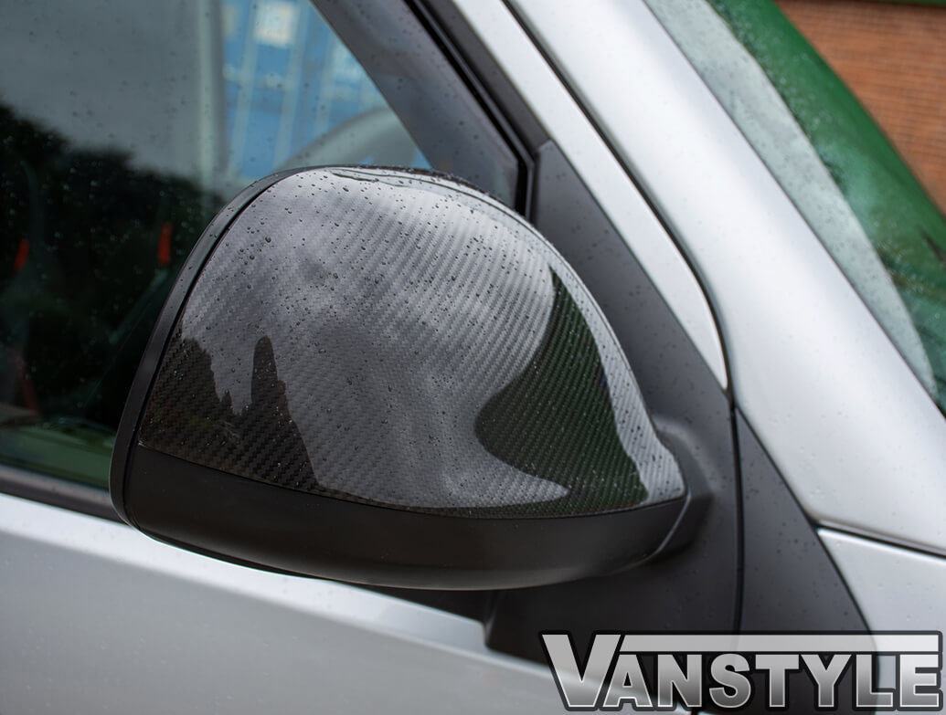 VW Transporter T5/T6 2010+ MIRROR COVER - carbon 