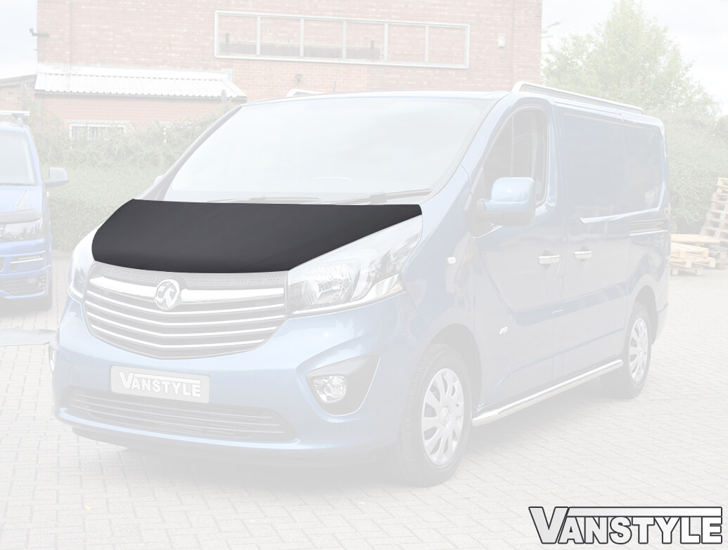 Vauxhall Vivaro Black Bonnet Bra - VanPimps
